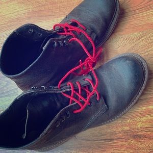 RedWing Heritage Chocolate Rough Out Suede 4573 8D